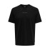 T-shirt Only & Sons levi Life Reg Text Noir Homme