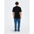 T-shirt Only & Sons levi Life Reg Text Noir Homme