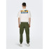 Pantalon Only & Sons carter Life Cargo Cuff 0013 Olive Night Homme