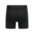 Slip Only & Sons fitz Solide Noir 3Pack Noir Homme