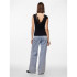 T-shirt Pieces ilu Sl Noir Femme