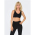 Brassiere de sport Only Onpmira-2 Seam Noir Femme