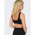 Brassiere de sport Only Onpmira-2 Seam Noir Femme