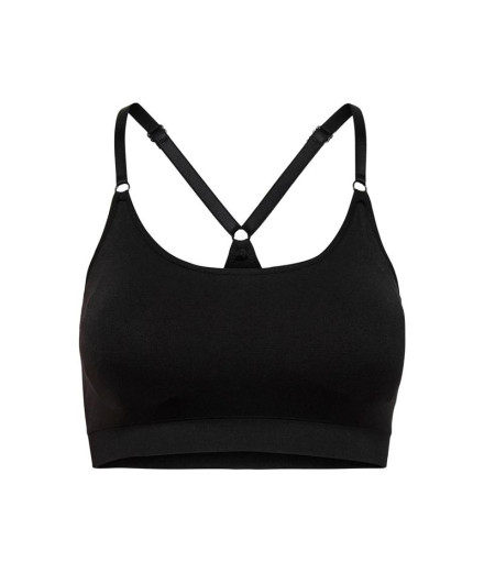 Brassiere de sport Only Onplea-2 Seam Black Femme