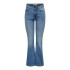 Jeans Only Jdyflora Flared High Medium Blue Denim Femme