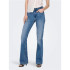 Jeans Only Jdyflora Flared High Medium Blue Denim Femme