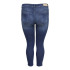 Jeans Only Curvy Carwilly Reg Skinny Ank Jeans Medium Blue Denim Femme