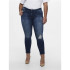 Jeans Only Curvy Carwilly Reg Skinny Ank Jeans Medium Blue Denim Femme