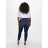 Jeans Only Curvy Carwilly Reg Skinny Ank Jeans Medium Blue Denim Femme