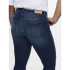 Jeans Only Curvy Carwilly Reg Skinny Ank Jeans Medium Blue Denim Femme