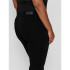 Jeans Only Curvy Carkarla Reg Anke Zip Black Femme