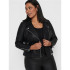 Veste Only Biker Caremmy Faux Leather Black Femme