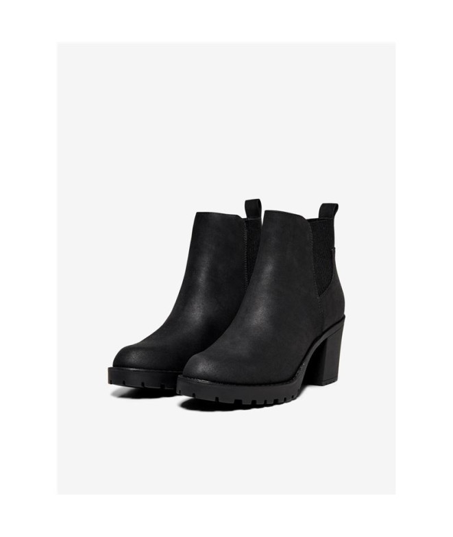 Botines Only barbara Heeled Black Femme