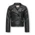 Veste Only Biker Faux Cuir Noir Femme