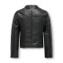Veste Only Biker Faux Cuir Noir Femme