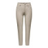 Pantalon Only emily St Ank Faux Leather Silver Lining Femme