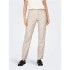 Pantalon Only emily St Ank Faux Leather Silver Lining Femme