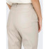 Pantalon Only emily St Ank Faux Leather Silver Lining Femme