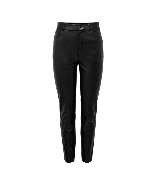 Pantalon Only emily St Ank Faux Leather Black...
