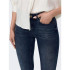Pantalon Only blush MidAnkRea409 Blue Black Denim Femme