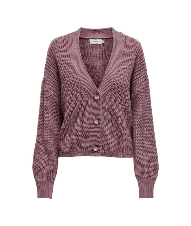 Veste Only carol Nice Cardigan Nostalgia Rose...