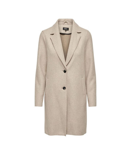 Veste Only manteau Bonded Humus Femme