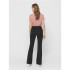 Pantalon Only Onlfever Stretch Flaired Black Femme