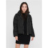 Veste Seulement Rembourré Rembourré Noir Femme