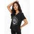 T-shirt Only lucy Reg S/S Noir Femme