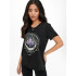 T-shirt Only lucy Reg S/S Noir Femme