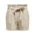 Pantalons Only Lino Mw Linen Oatmeal Femme