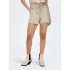 Pantalons Only Lino Mw Linen Oatmeal Femme
