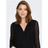 Blouse Only à motifs noirs Femme