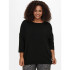 T-shirt Only Carlamour 3/4 Noir Femme