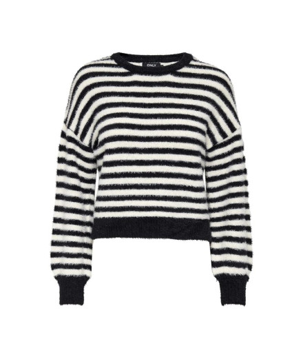Jersey Only Punto Black Femme
