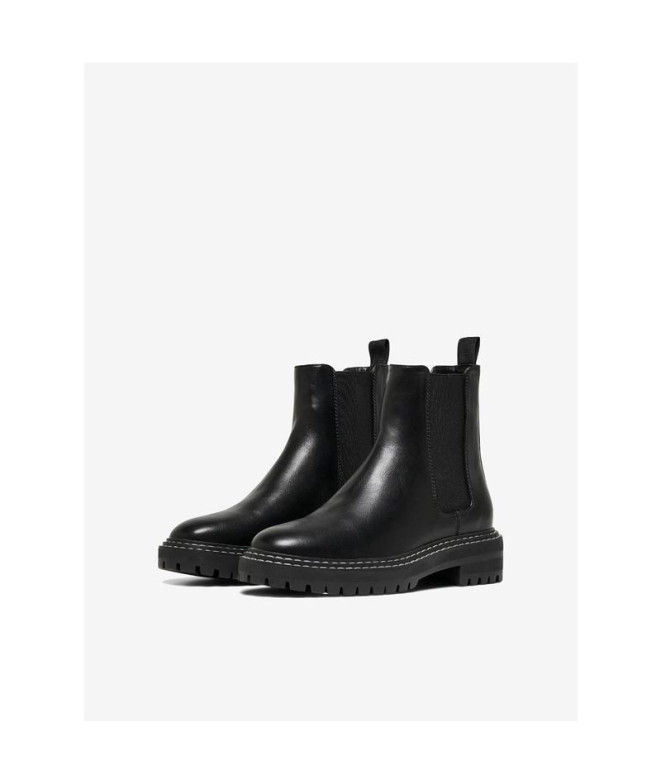 Botas Only Onlbeth-2 Pu Chelsea Noir Femme