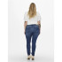 Jeans Only Carwilly Reg Skinny Jeans Tai Medium Blue Denim Femme