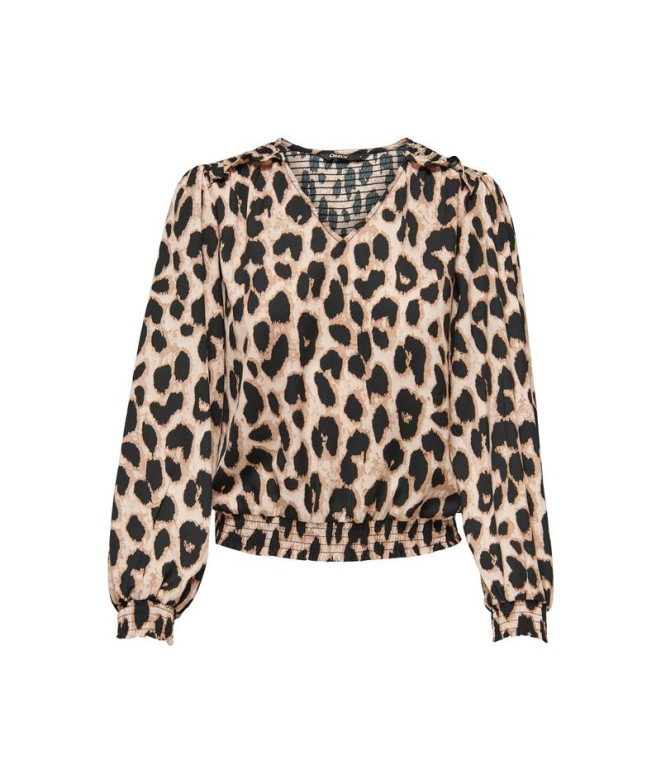 Blouse Only tiana Smock Cloud Dancer Femme