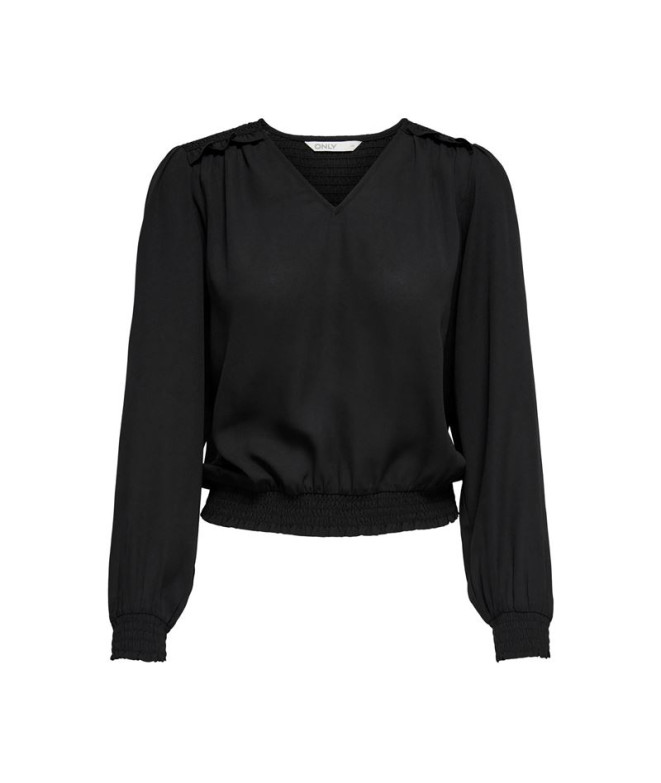 Blouse Only tiana Smock Black Femme