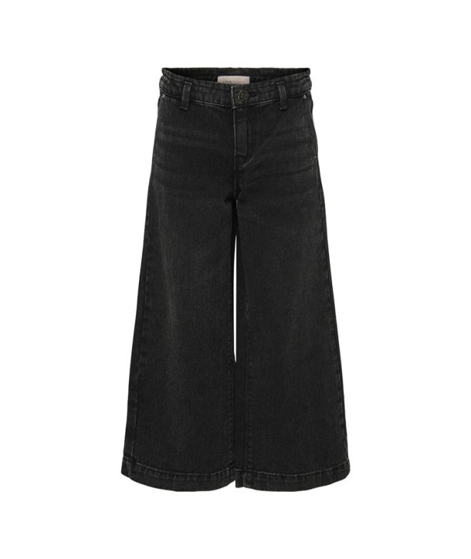 Jeans Only Kogcomet Wide Pim528 Washed Black Femme