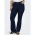 Jeans Only Carsally Flared Jeans Denim Bleu Foncé Femme