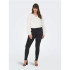 Jeans Only Carthunder Life Reg Dark Grey Denim Femme