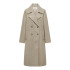 Veste Only manteau oversize Wembley Weathered Teak Femme