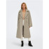 Veste Only manteau oversize Wembley Weathered Teak Femme