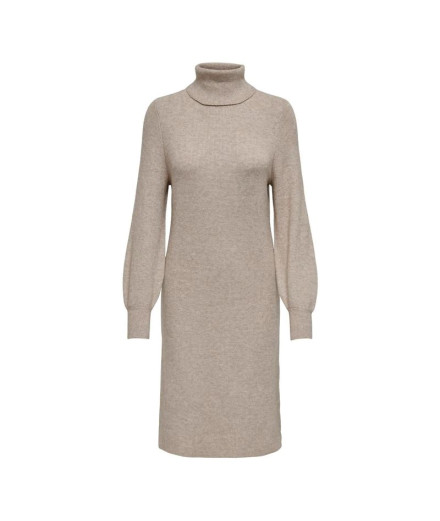 Robe Only sasha Roll Mocha Meringue Femme
