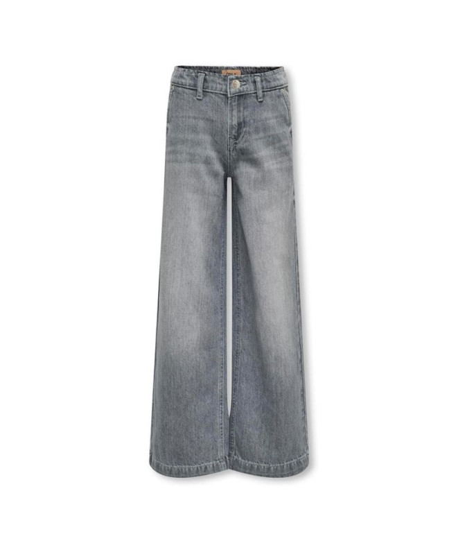 Jeans Only Kogcomet Wide Leg Medium Grey Denim...