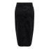Jupe Only bianca Midi Washed Black Femme