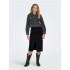 Jupe Only bianca Midi Washed Black Femme