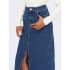 Jupe Only bianca Midi Rea Medium Blue Denim Femme