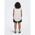 T-shirt Only Carjette Life Cloud Dancer Femme